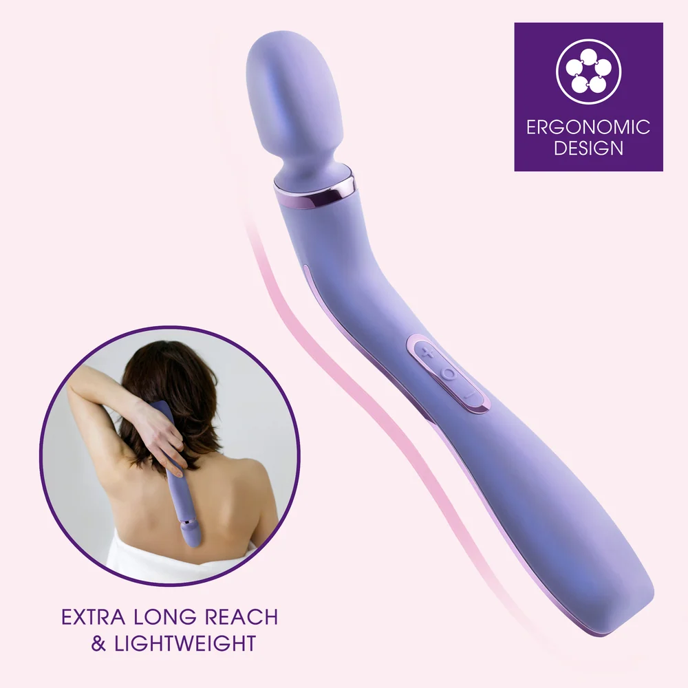 Blush Wellness Eternal Wand Silicone Rechargeable Vibrating Massage Wand