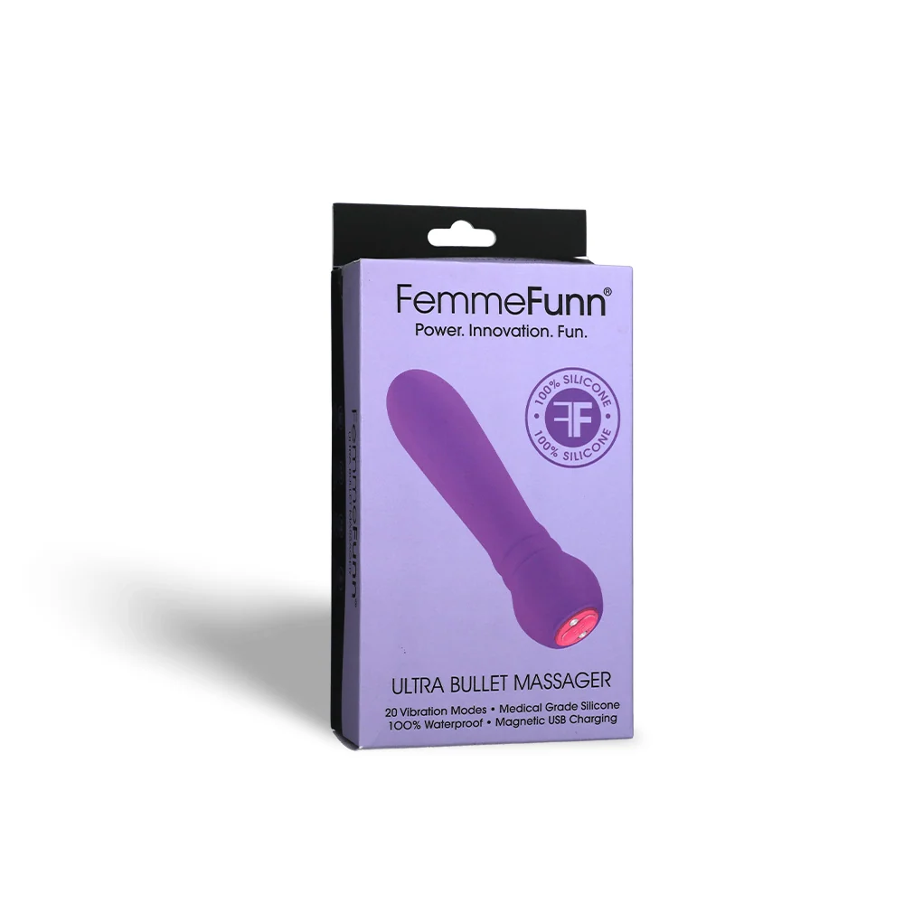 Femme Funn Ultra Bullet 玩具，20种振动模式，带记忆功能