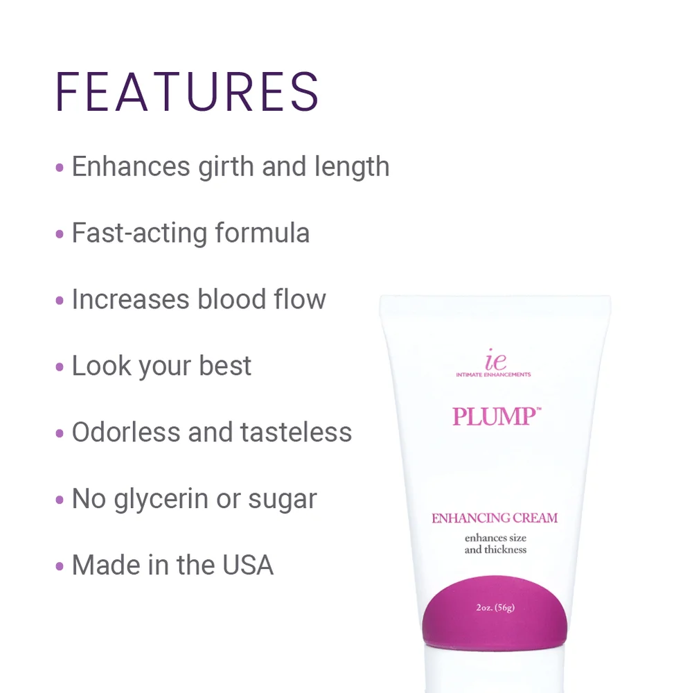 Plump Enhancing Gel for Men with Natural Ingredients