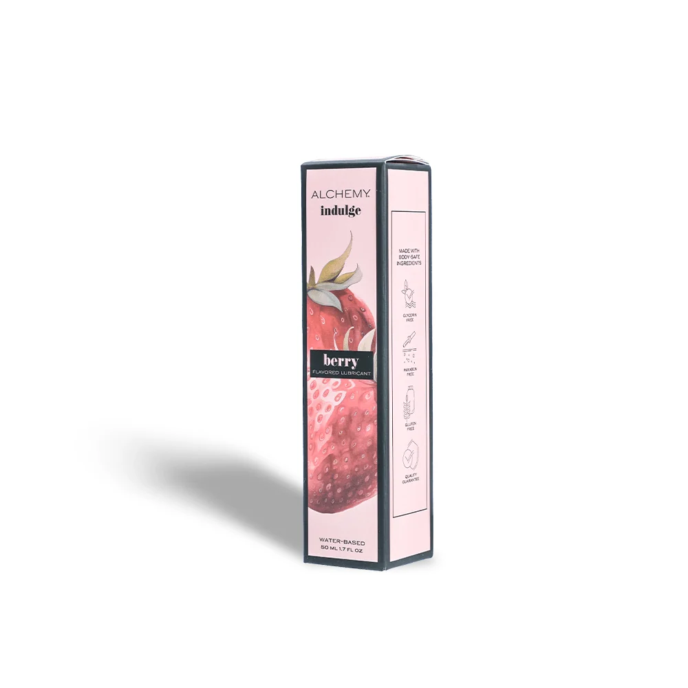 Alchemy Indulge Flavored Lubricant With Sugar-Free Water-Based Glide