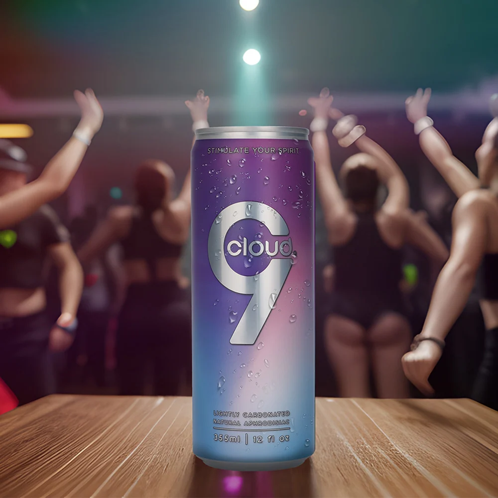 Cloud 9 Aphrodisiac Drink with Natural Aphrodisiacs and Seductive Flavors