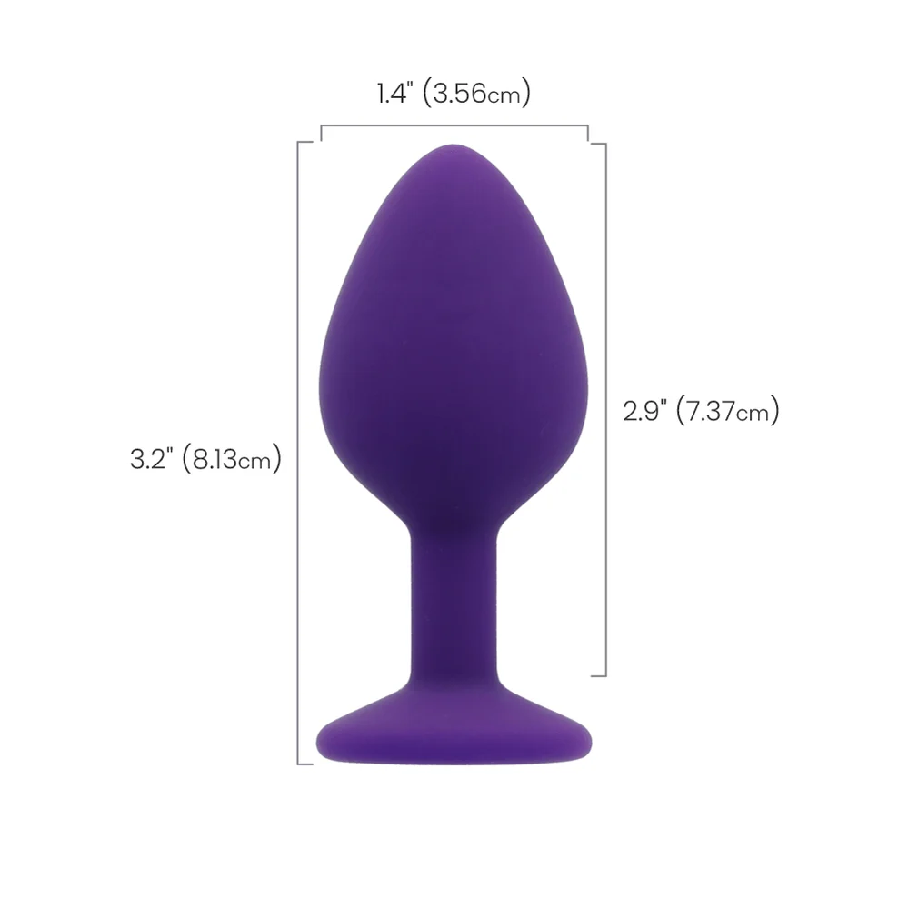 Fantasy For Her Little Gem Medium Spade Anal Plug