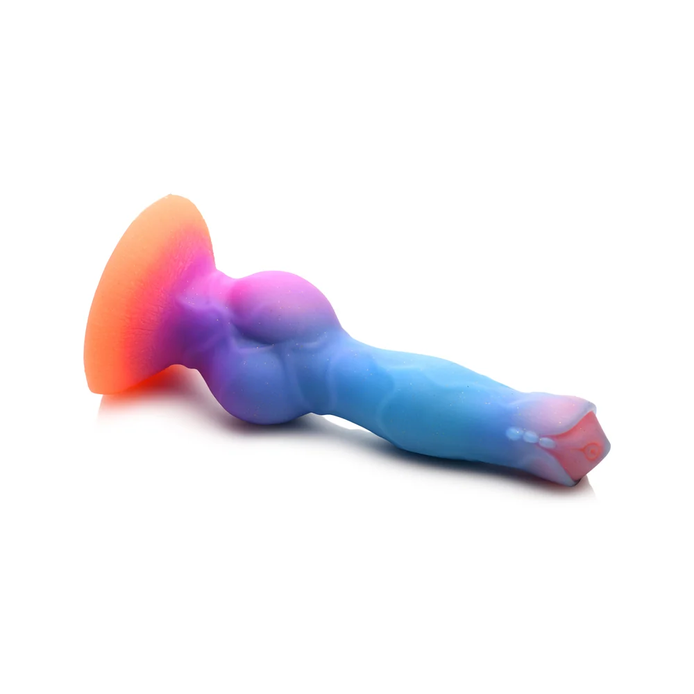 Creature Cocks Space Cock Glow-in-the-Dark Silicone Alien Dildo