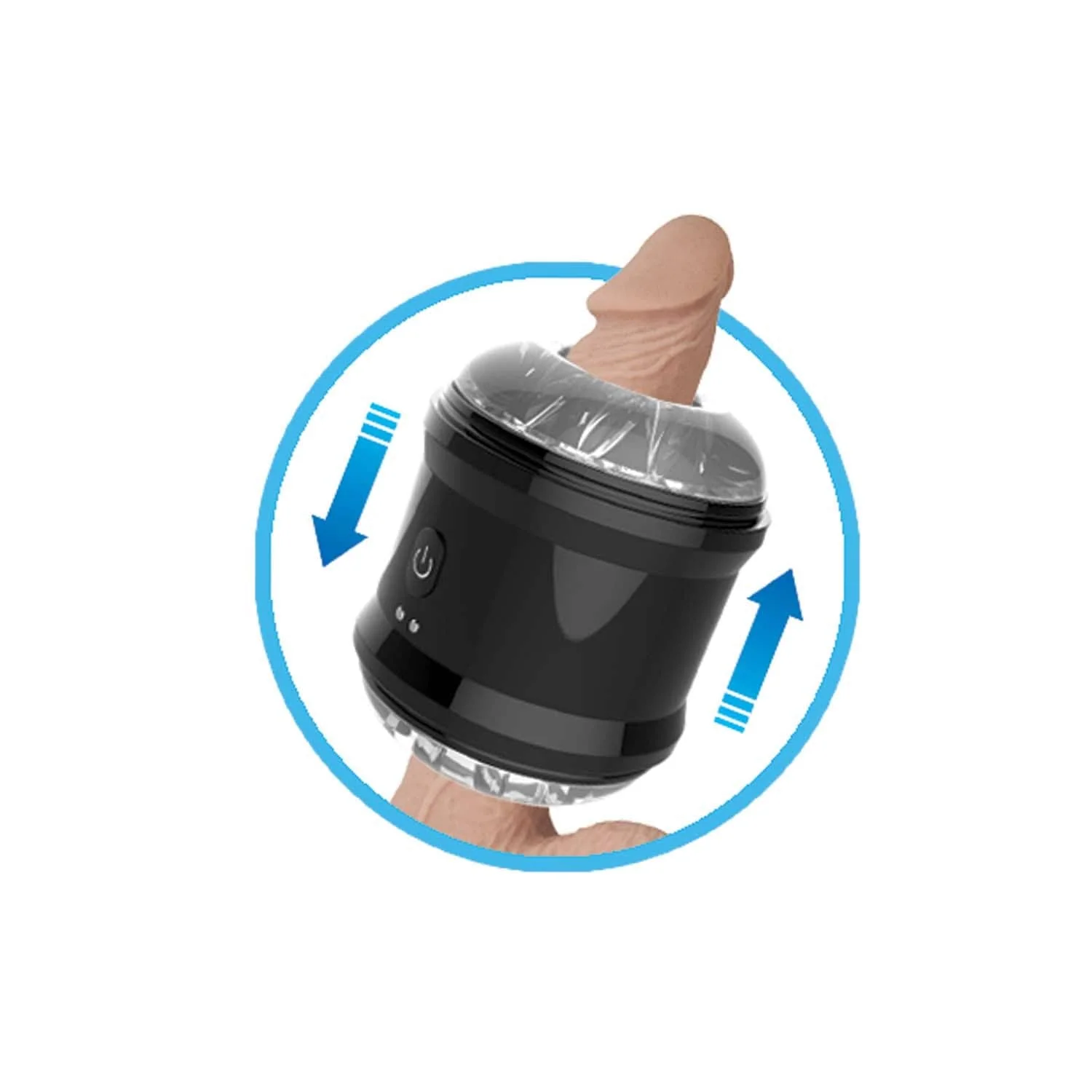Dynamo Vibrating Masturbator Cylinder for Solo or Partner Play