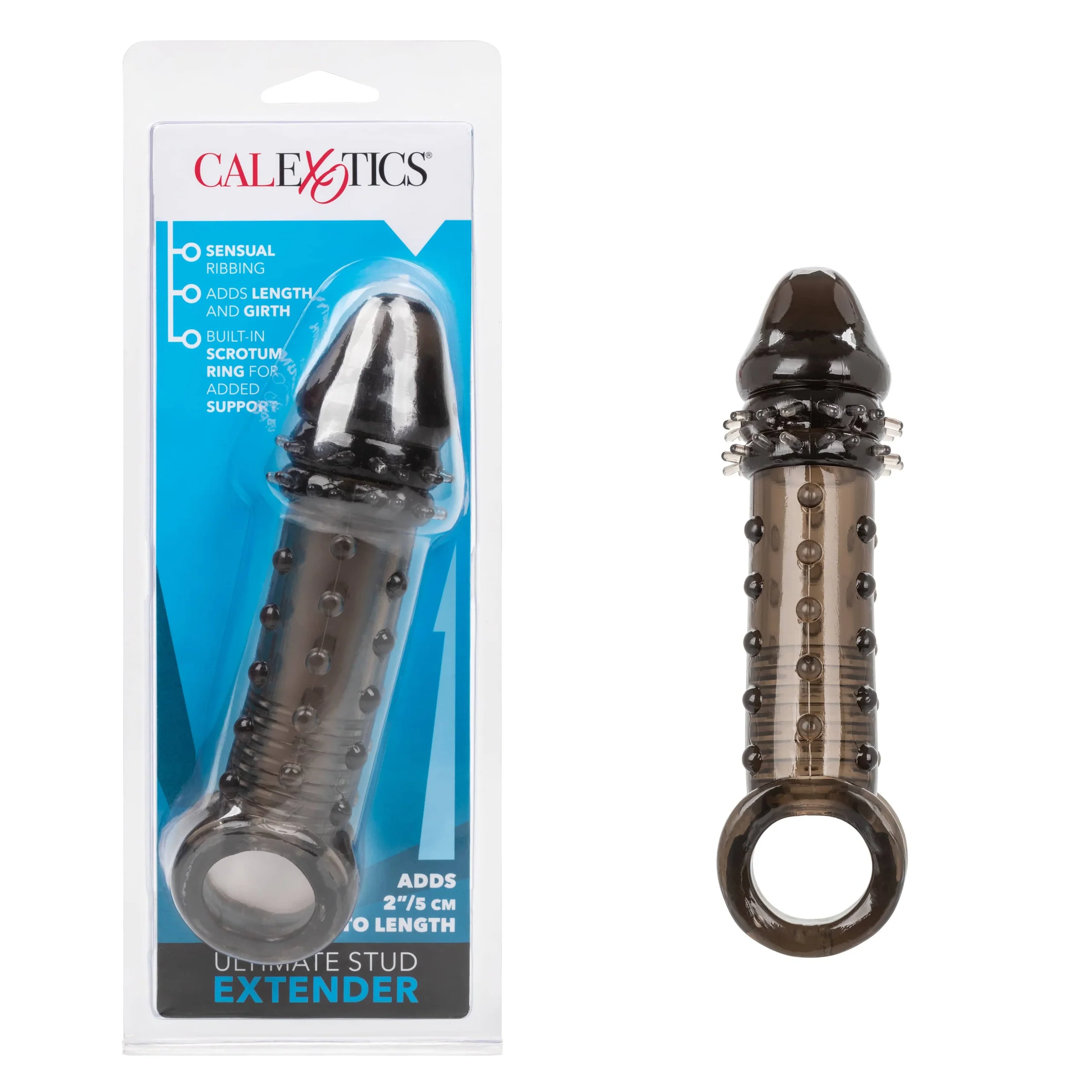 Ultimate Stud Penis Extender with Support Ring and 2 Inch Length