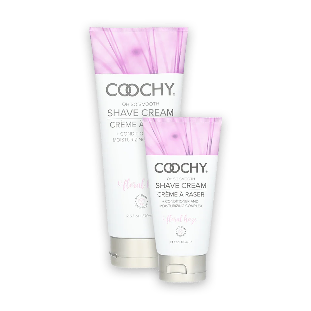 Coochy Shave Cream Floral Haze with Rose, Jasmine and Fruit Blossoms