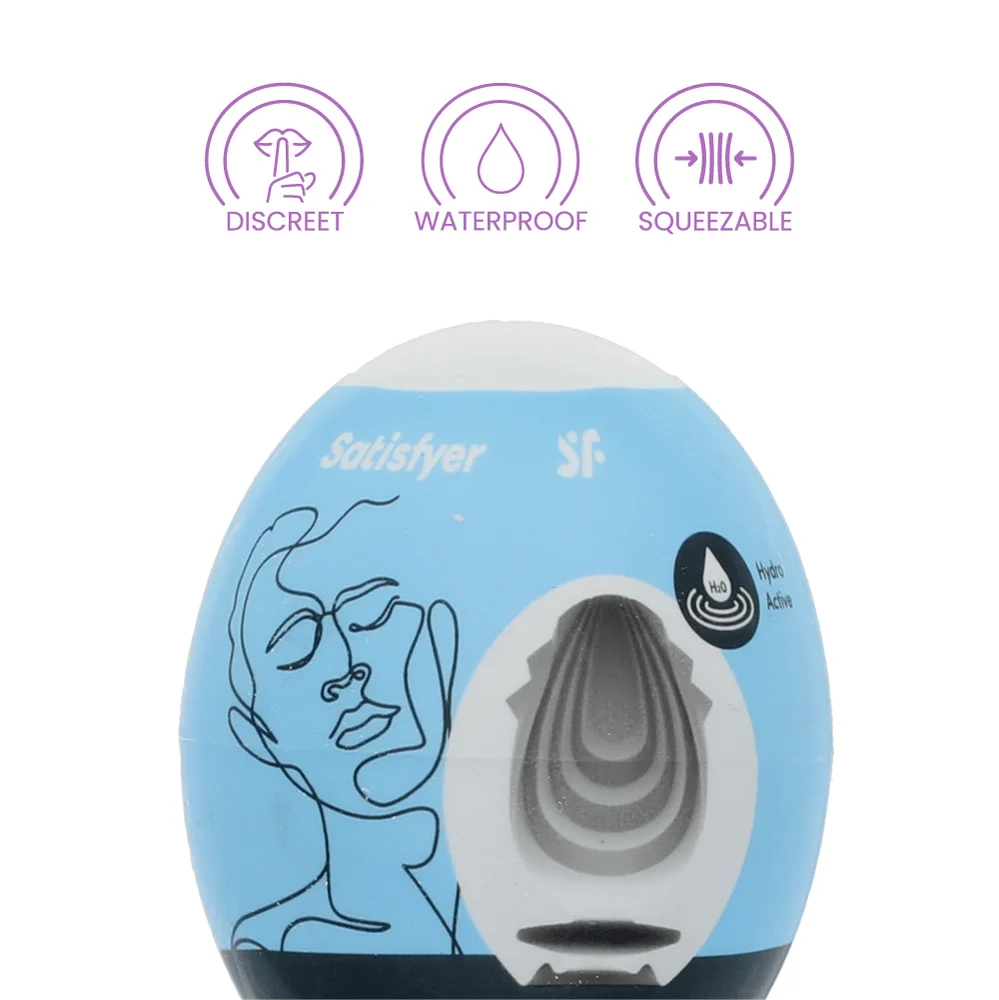 Satisfyer 飞机杯蛋 仿肤 Cyber-Skin 质感