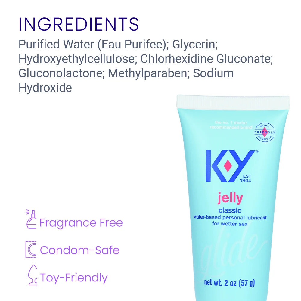 KY Jelly 水溶性人体润滑剂