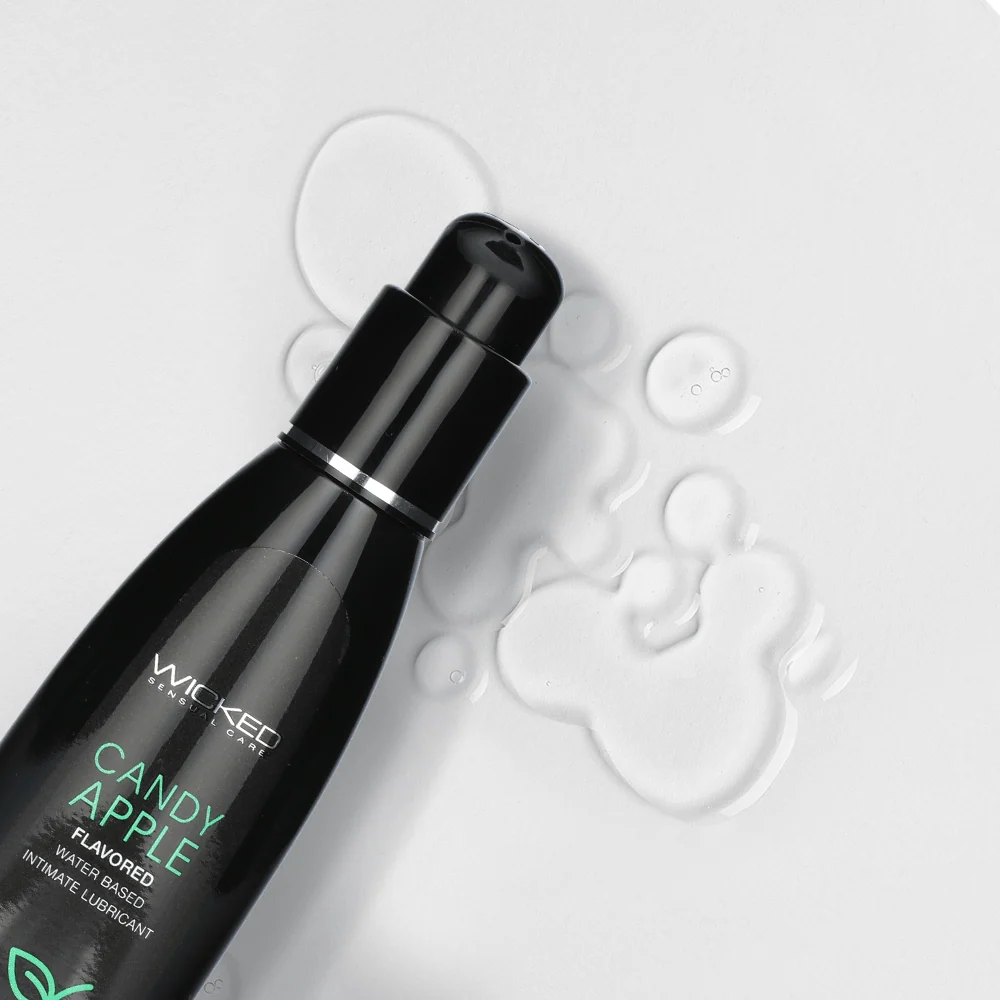 Wicked Aqua Candy Apple Flavored Water-Based Lubricant