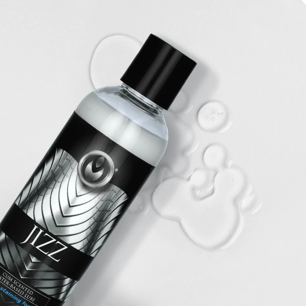Jizz Scented Water Based Lube 8 Oz Bottle