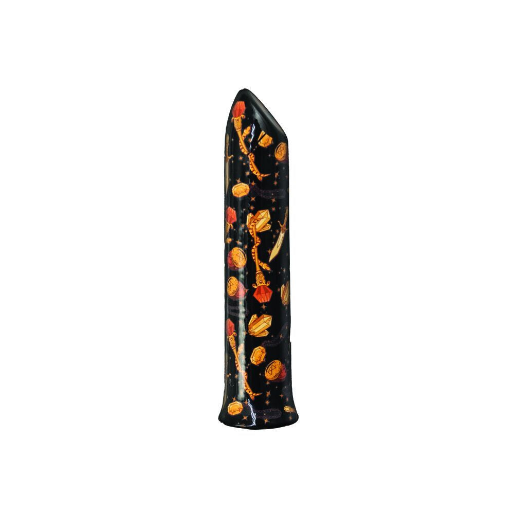 Nasstoys Mini's Mystic Bullet Vibrator in Black with Gems