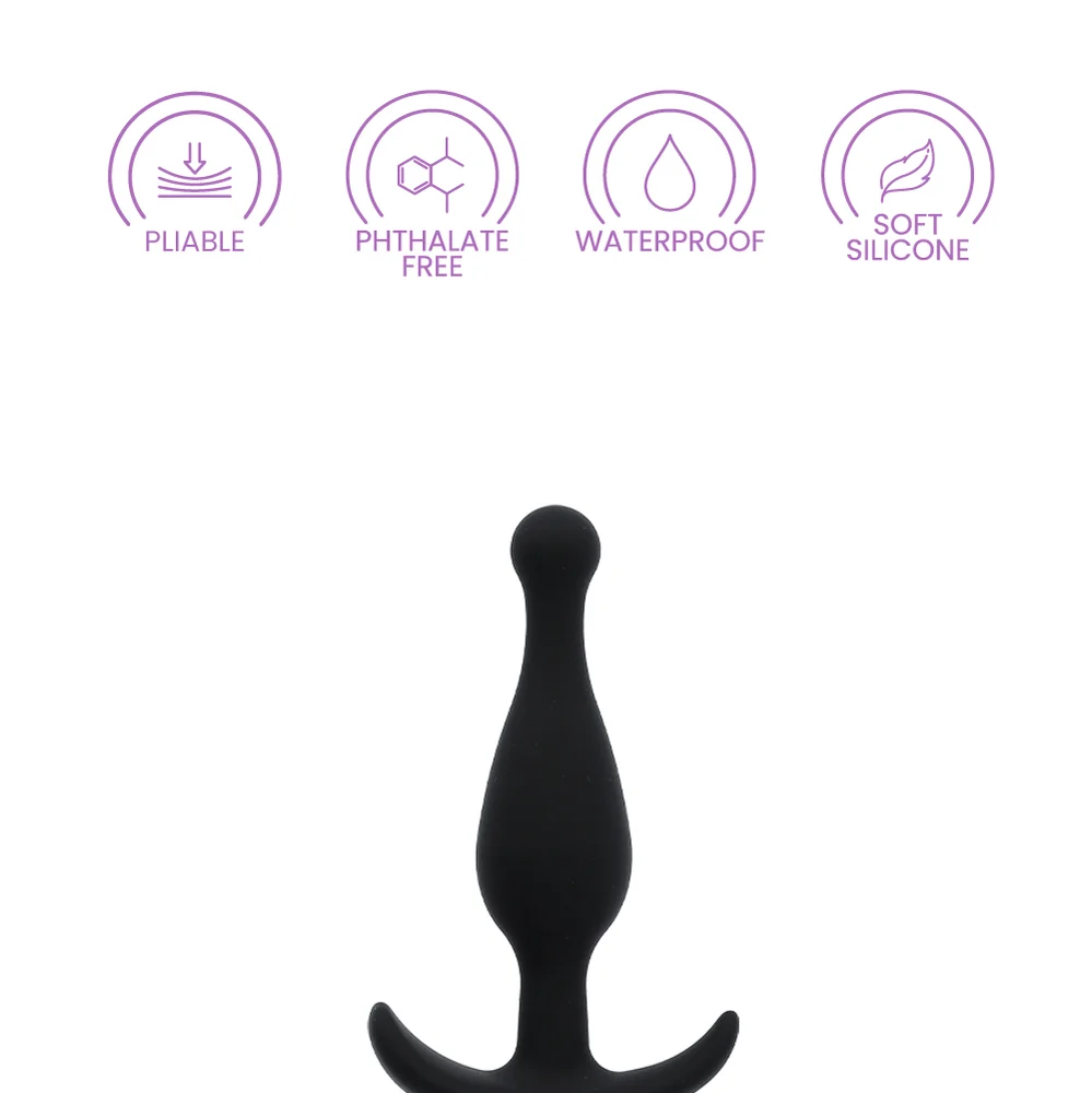 Booty Call Booty Rocker Silicone Prostate Stimulator with EZ Pull Handle