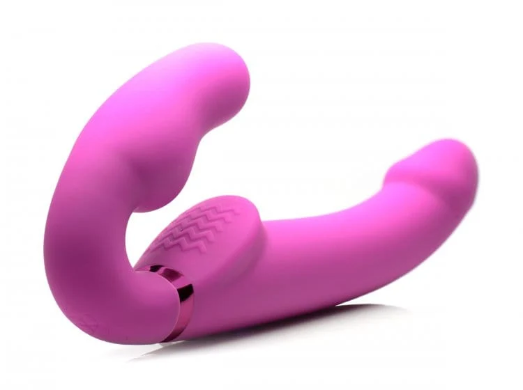 Strap-U Evoke Ergo Fit Strapless Strap-On with Inflatable Bulb and Remote