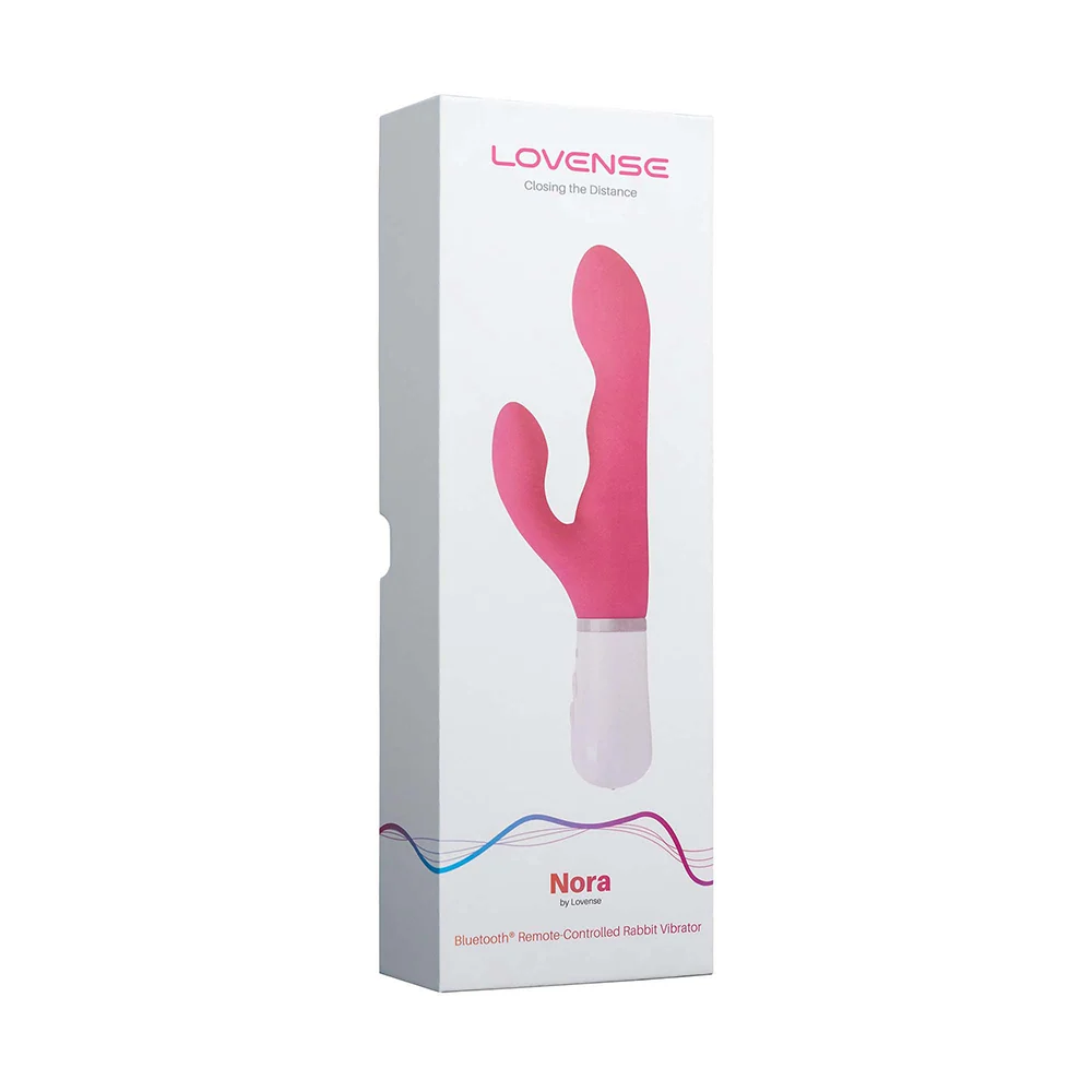 Lovense Nora App-Connected Rabbit Vibrator with Rotating Tip