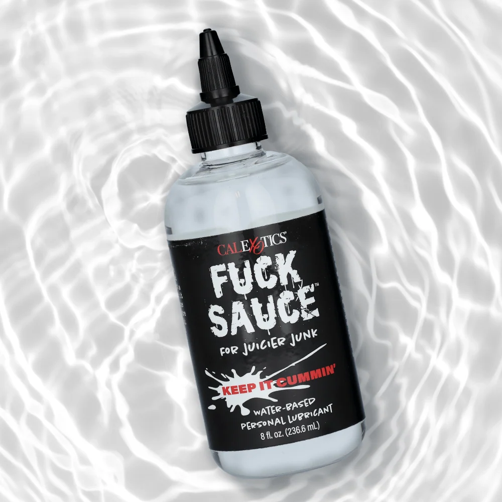 Fuck Sauce Water-Based Lubricant Premium Long-Lasting Formula 8oz