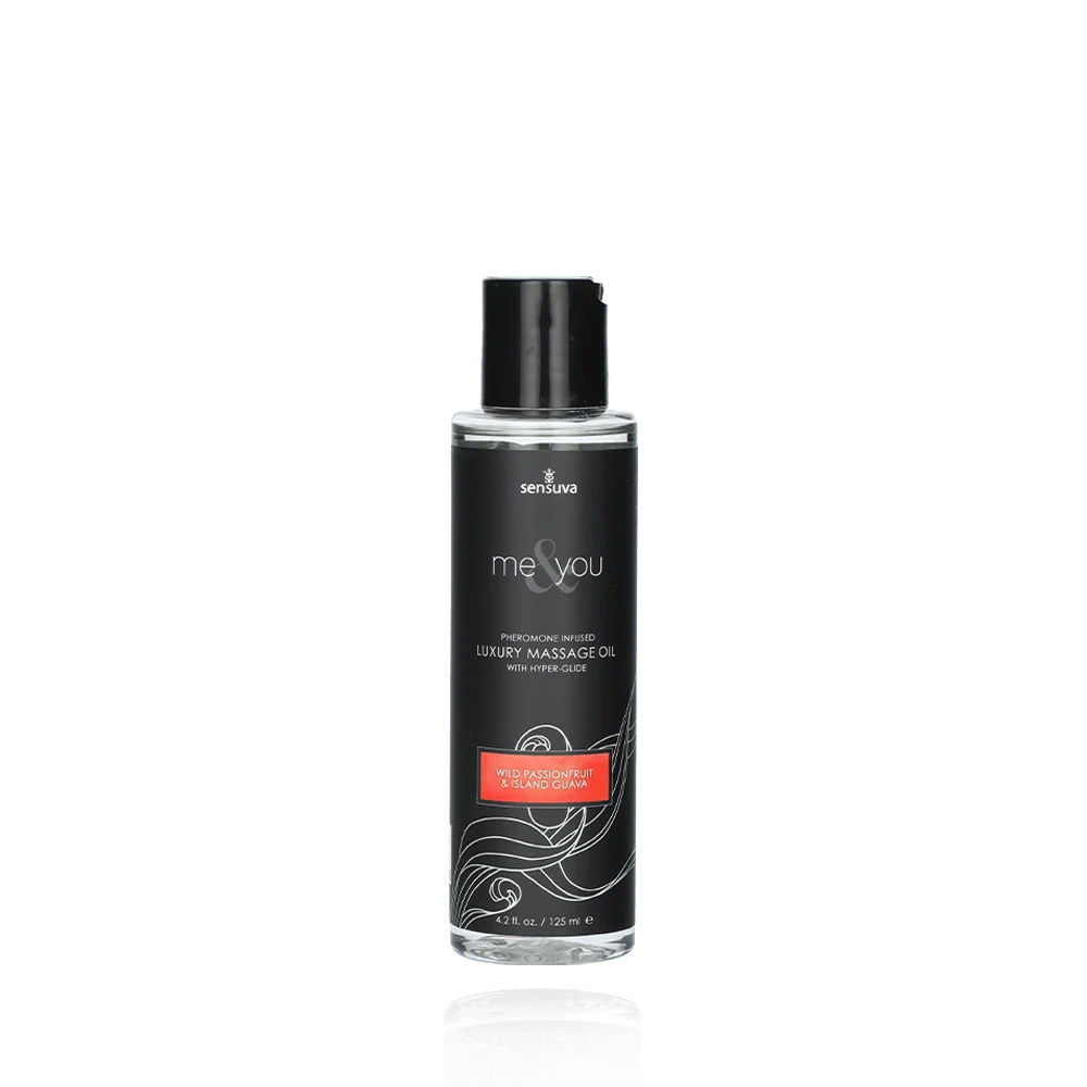 Me & You Pheromone Massage Oil with Hyper-Glide for Couples