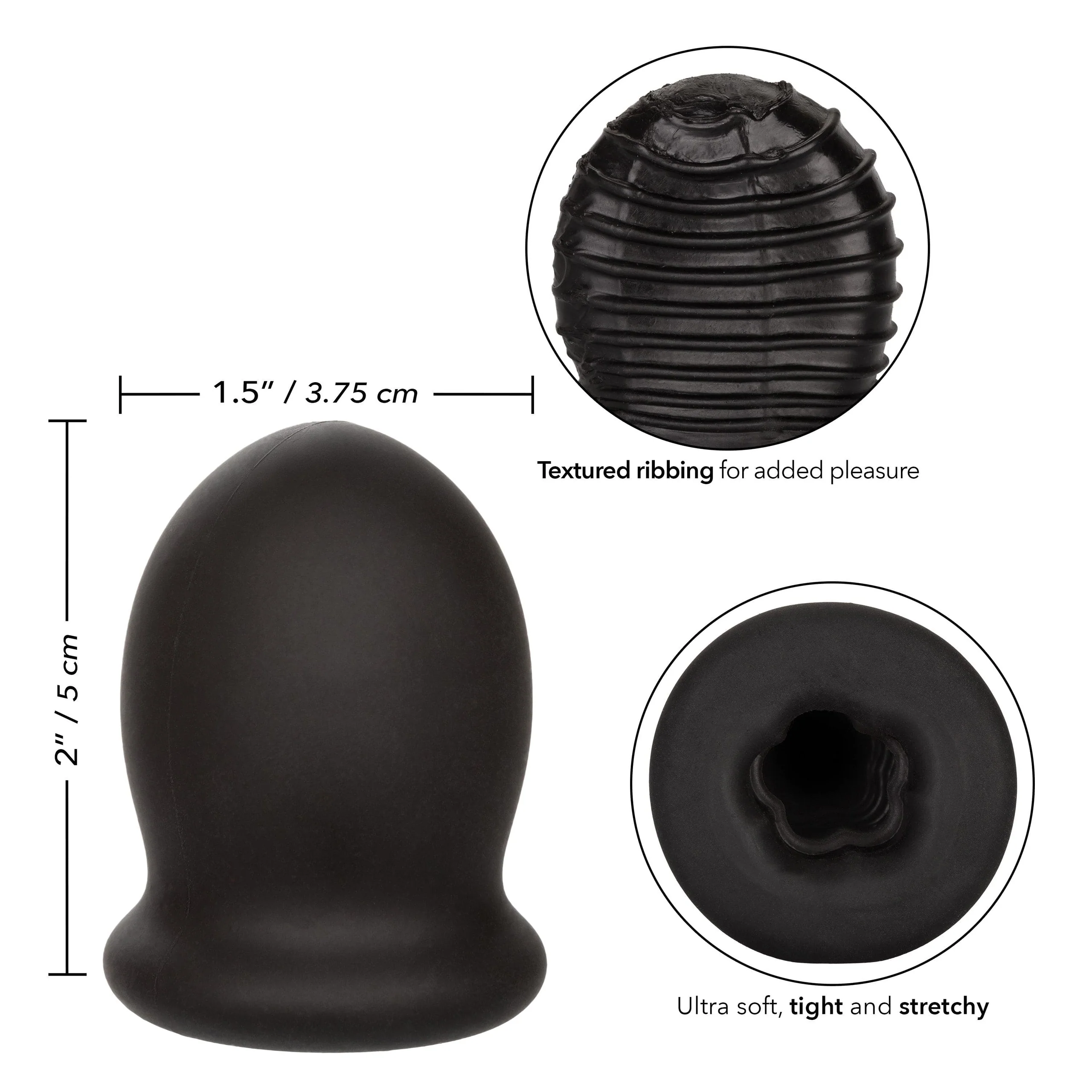 Boundless FTM Stroker in Liquid Silicone with Reversible Design