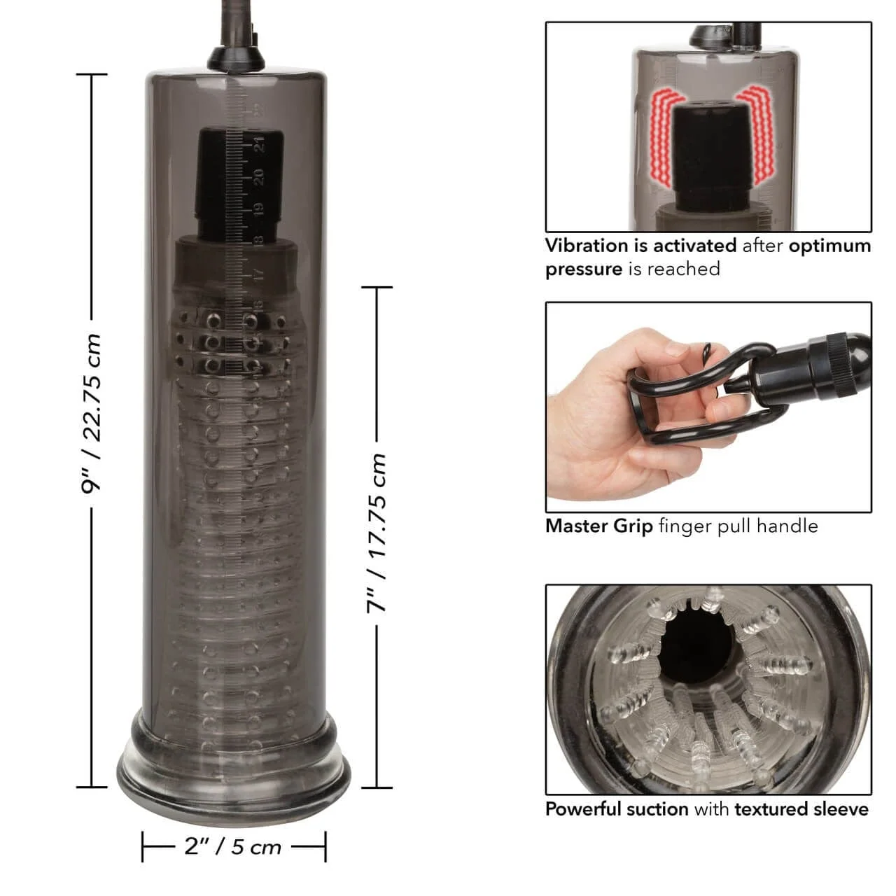 Optimum Series Vibro Air Pump with Pressure-Activated Vibration