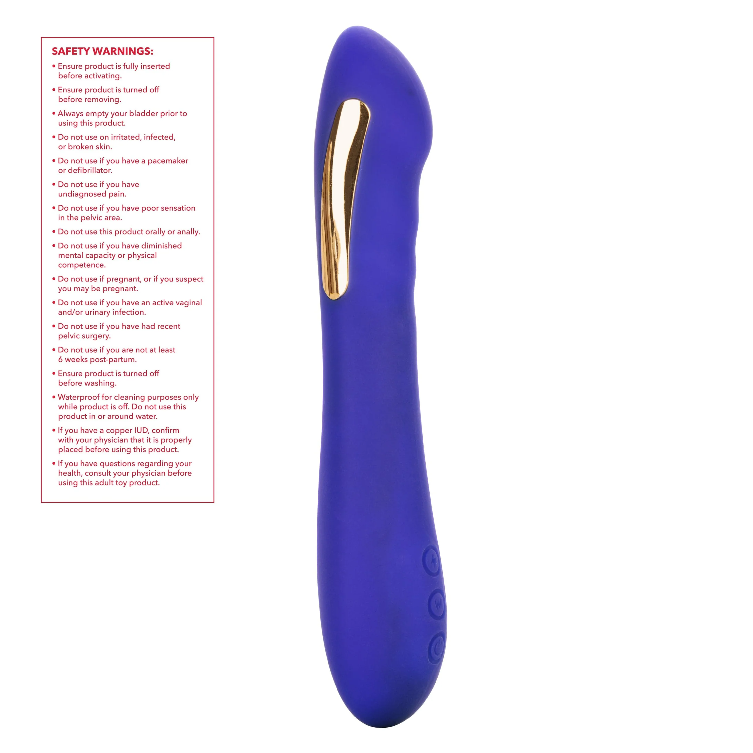 Impulse Intimate E-Stimulator Petite Wand with 7 Vibration Functions
