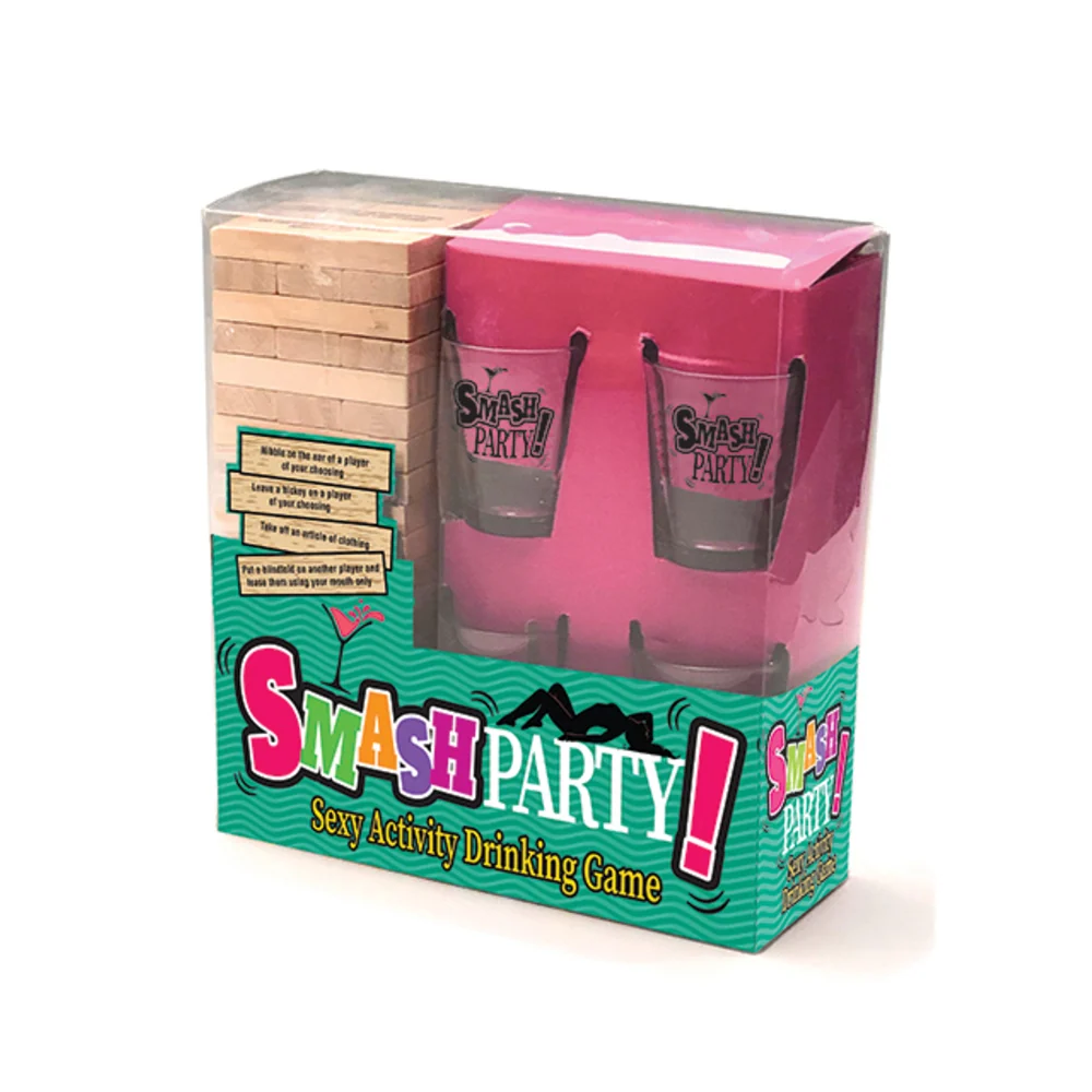 Little Genie Smash Party Tipping Tower Drinking Game