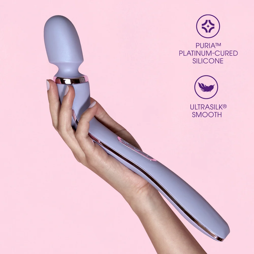 Blush Wellness Eternal Wand Silicone Rechargeable Vibrating Massage Wand