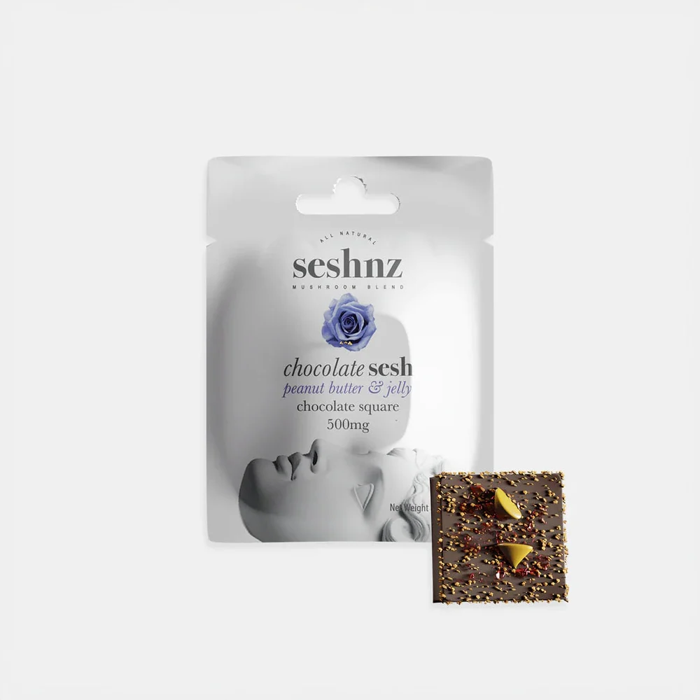 Seshnz Mushroom Blend Chocolate Bites - 500mg