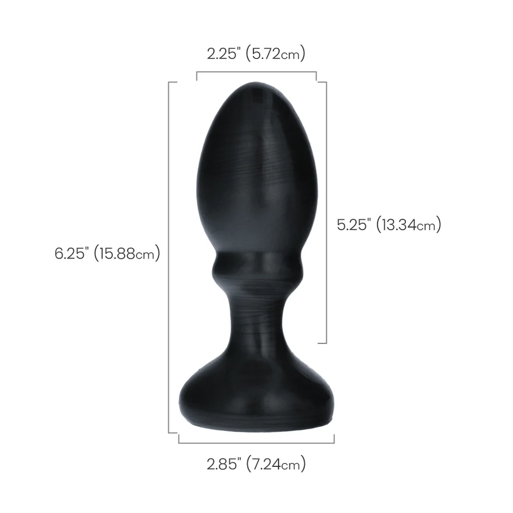 American Bombshell Little Boy Tapered Anal Plug with Flared Base