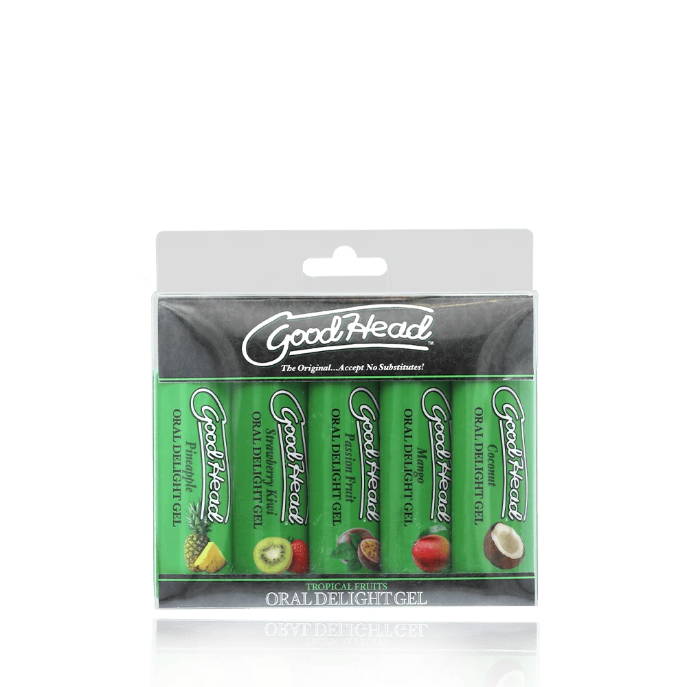 GoodHead Oral Delight Gel 5-Pack Cupcake Flavor Selection