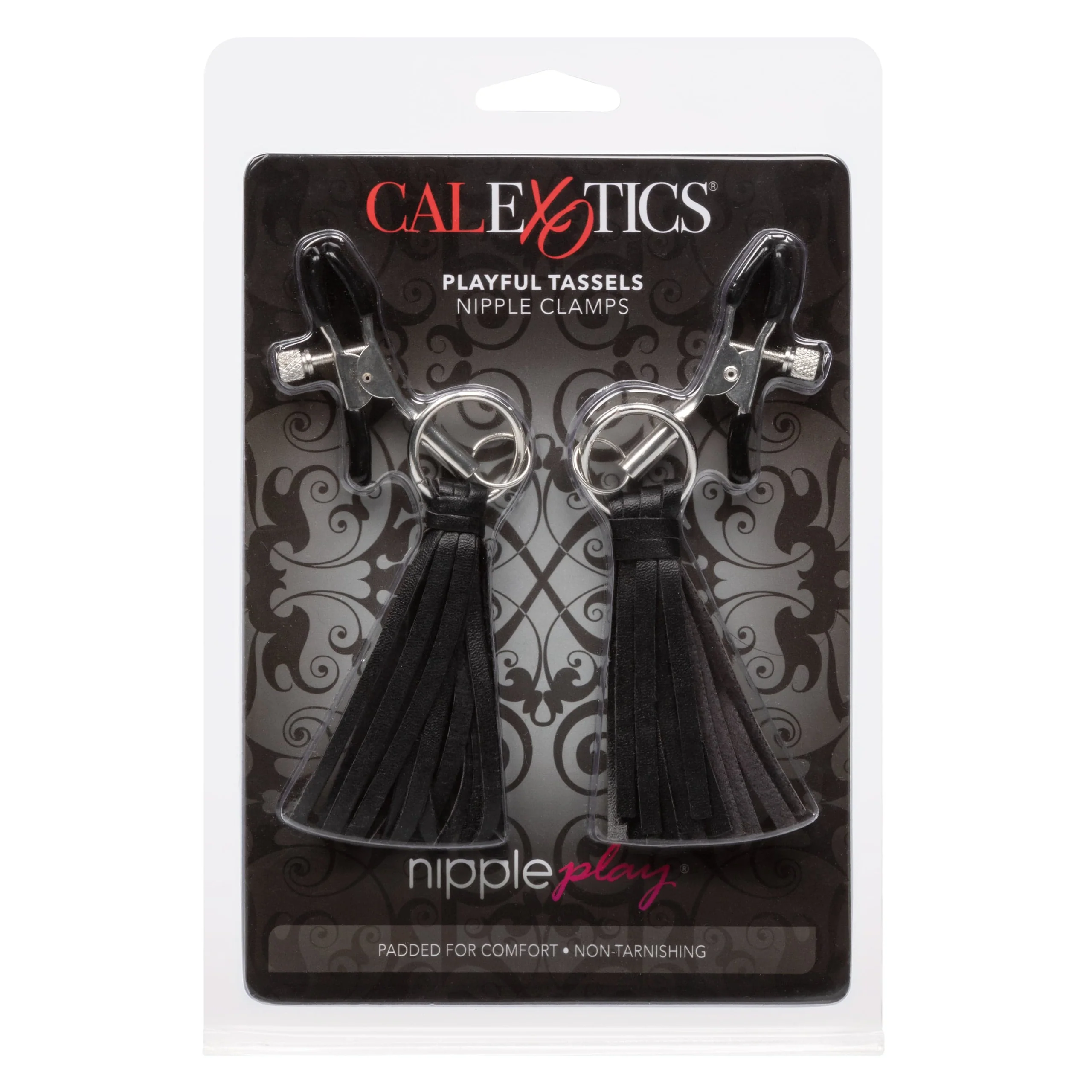 Nipple Play® Playful Tassels 乳夹，黑色