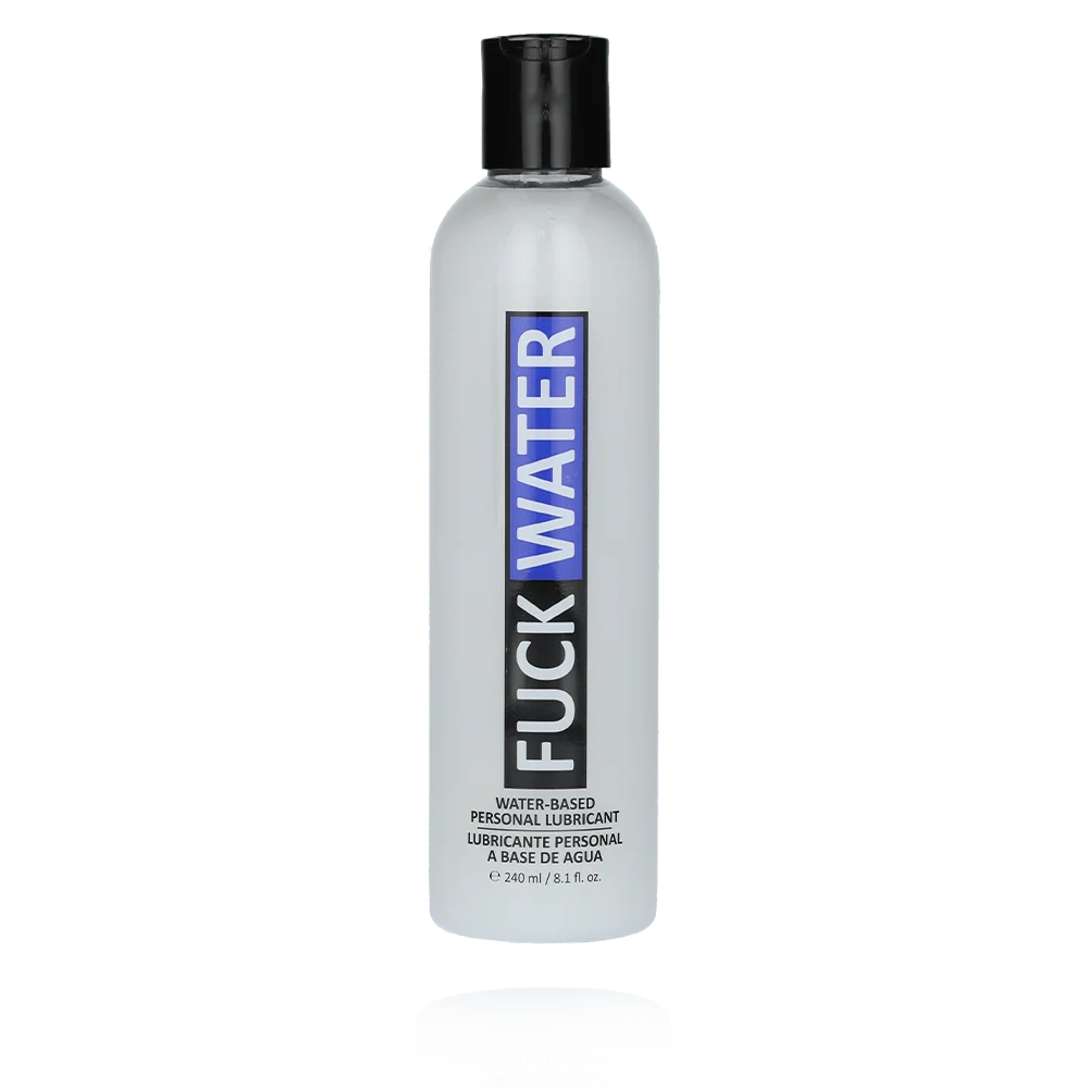 Fuck Water Water-Based Lubricant with Dimethicone for Easy Cleanup