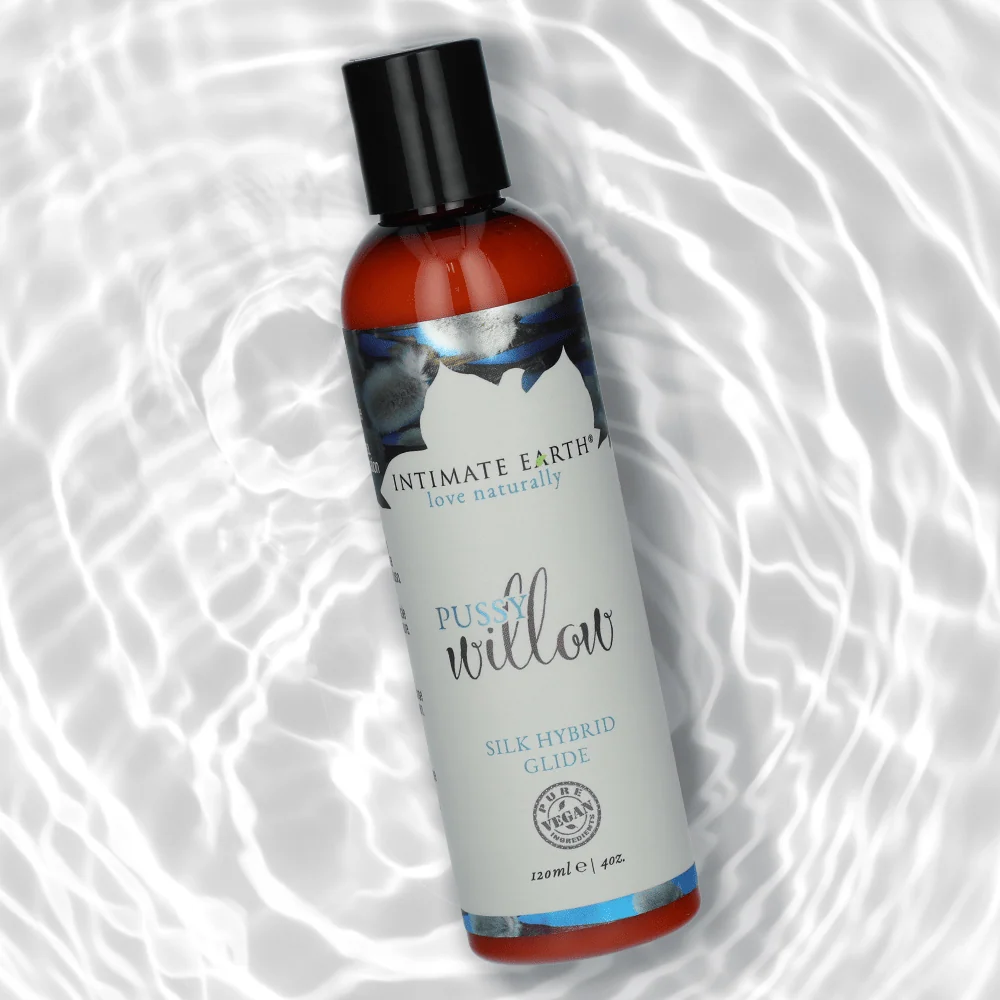 Intimate Earth Pussy Willow Silk 混合润滑液 4oz