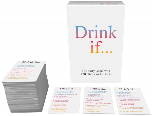 Drink If Hilarious Party Game with Wild Drinking Prompts