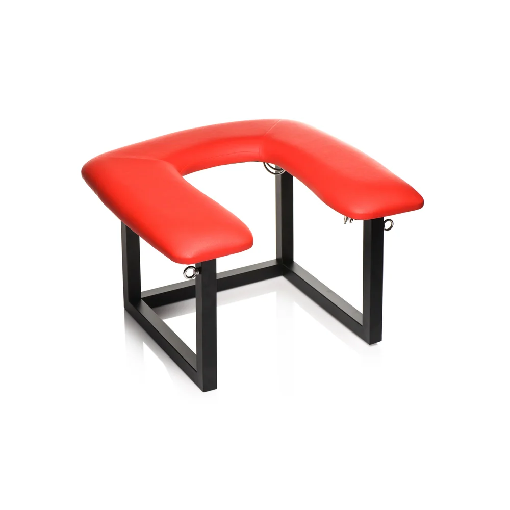 Master Series Face Rider Queening Chair with Vegan Leather and Head Sling