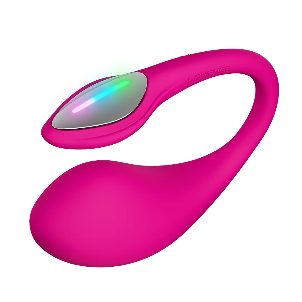 Lovense Lush 4 App-Connected G-Spot Vibrator with LED Tail Light