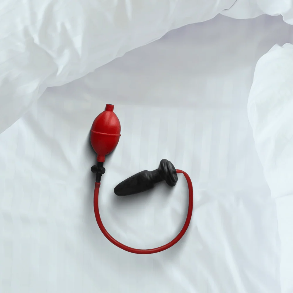 COLT Expandable Inflatable Butt Plug with Pump Bulb