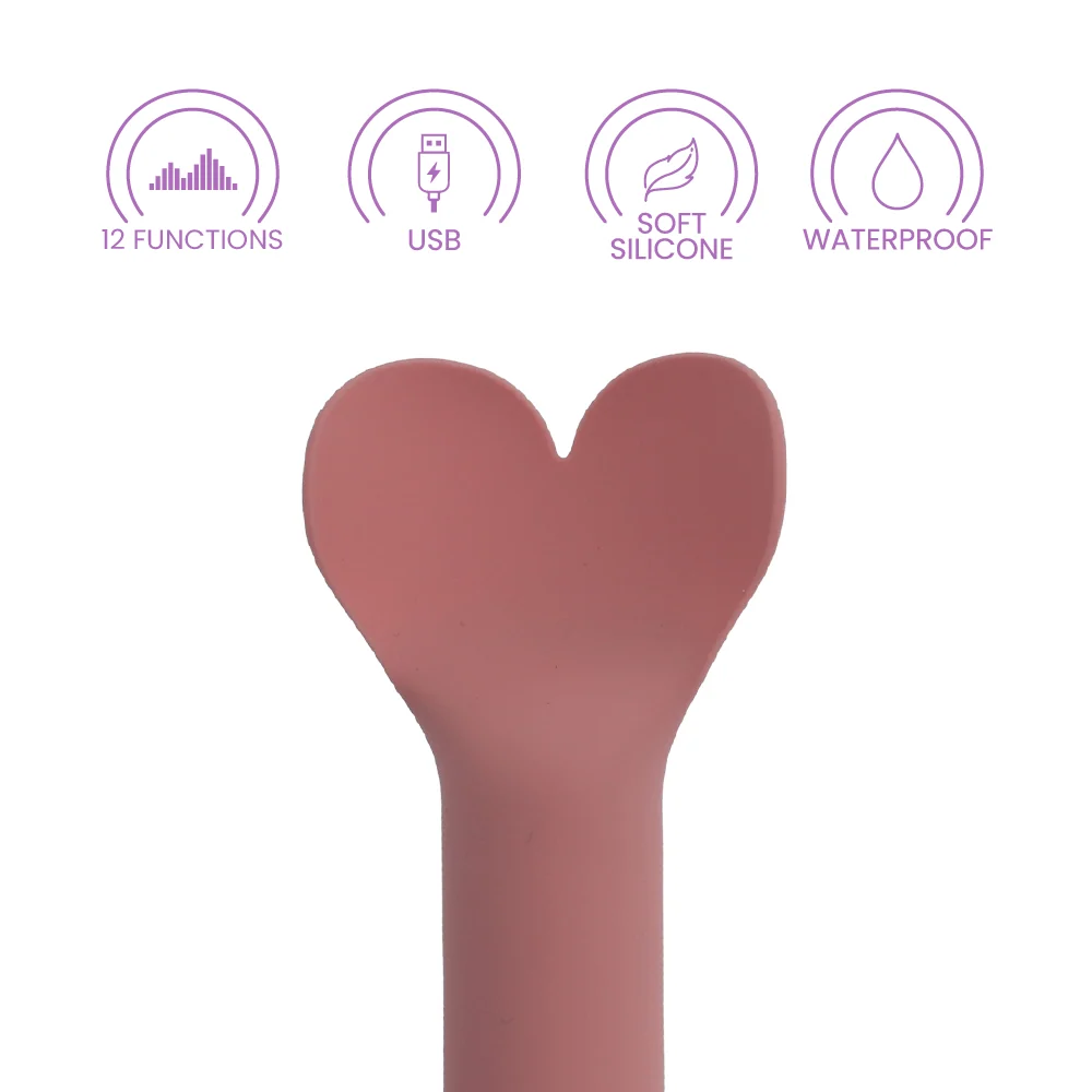 Je Joue Amour Bullet Vibrator in Pale Rosette