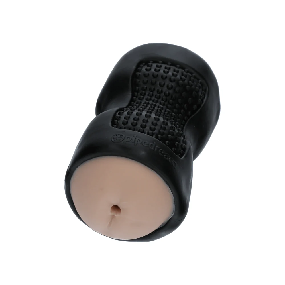 PDX Brands Tight Grip Dual-Density Squeezable Stroker in Black
