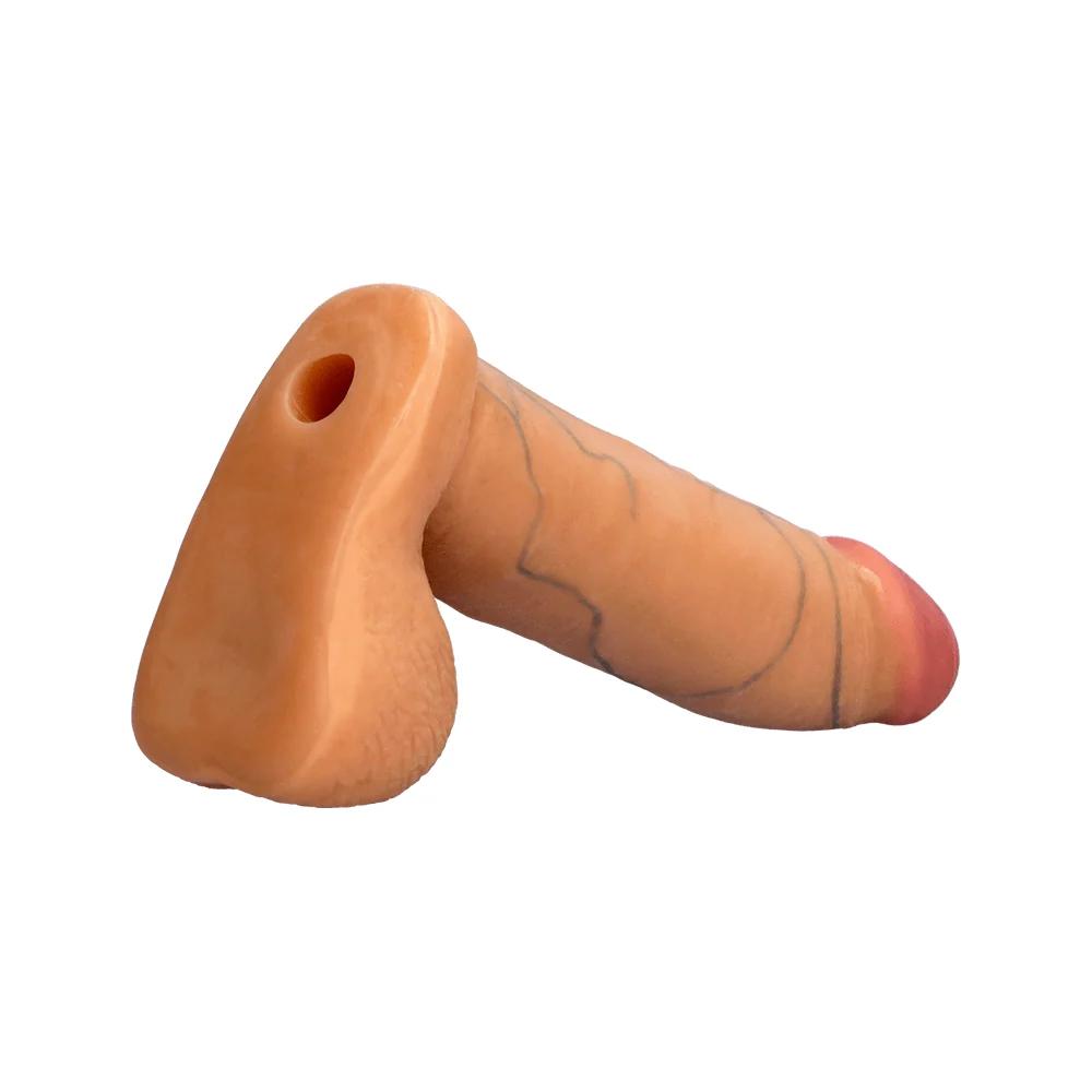 Realistic Cock UR3 White 8 Inch Vac-U-Lock Compatible Dildo