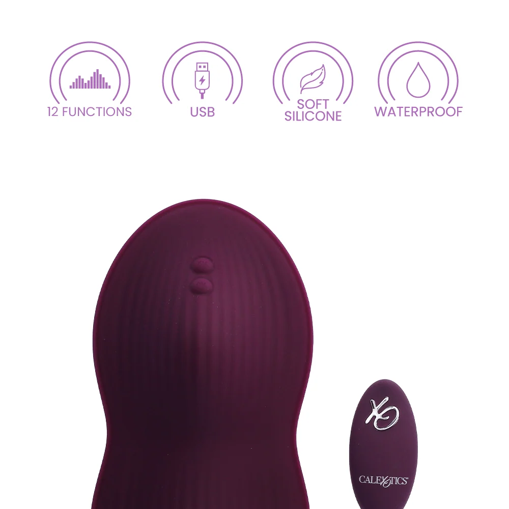 CalExotics Lust Remote Control Dual Rider Dual Motor Massager