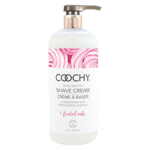 Coochy 剃毛膏 磨砂蛋糕香型 含香草、奶油和丁香花