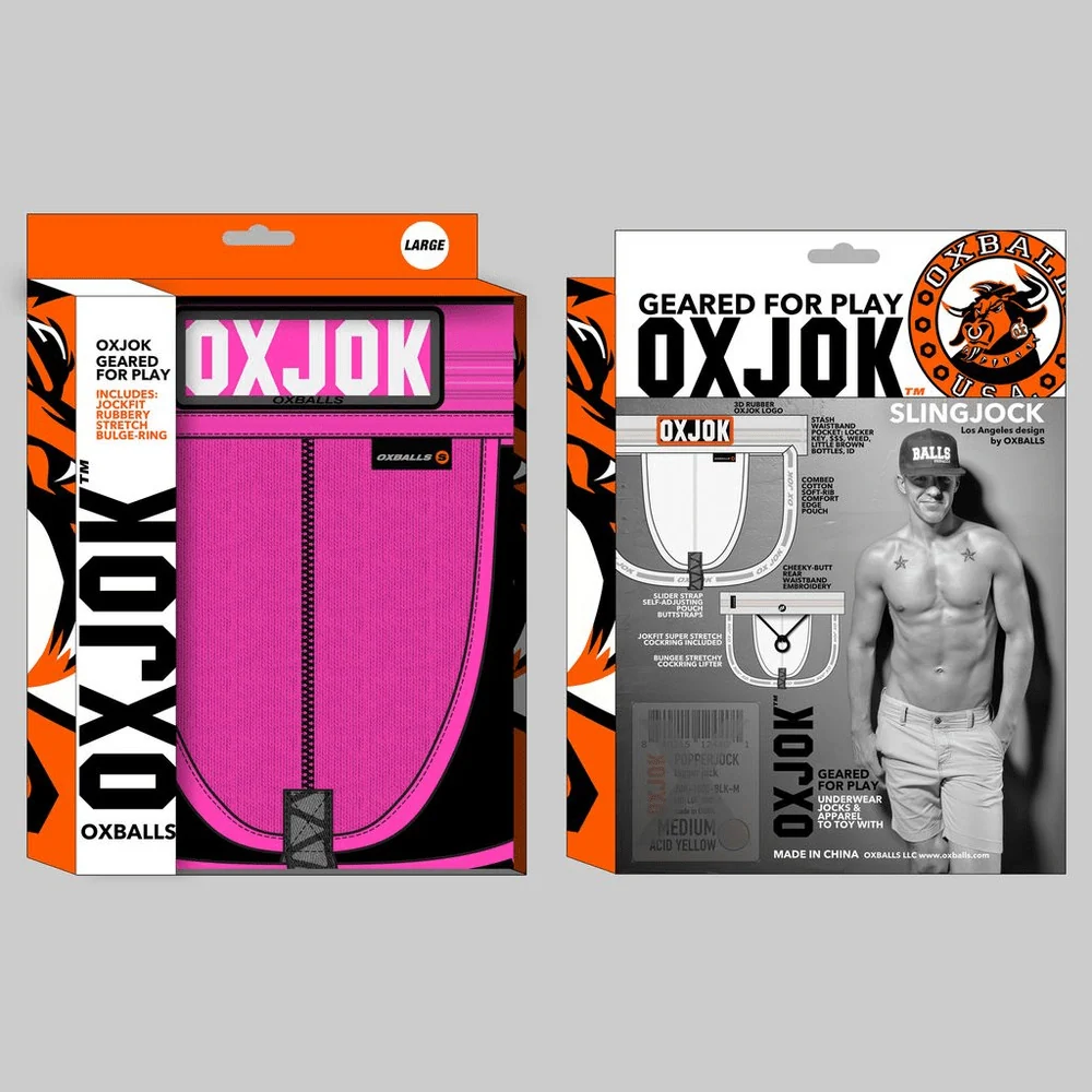 OXJOK Slingjock Upthrust Slider-Strap Jockstrap for Daily Wear