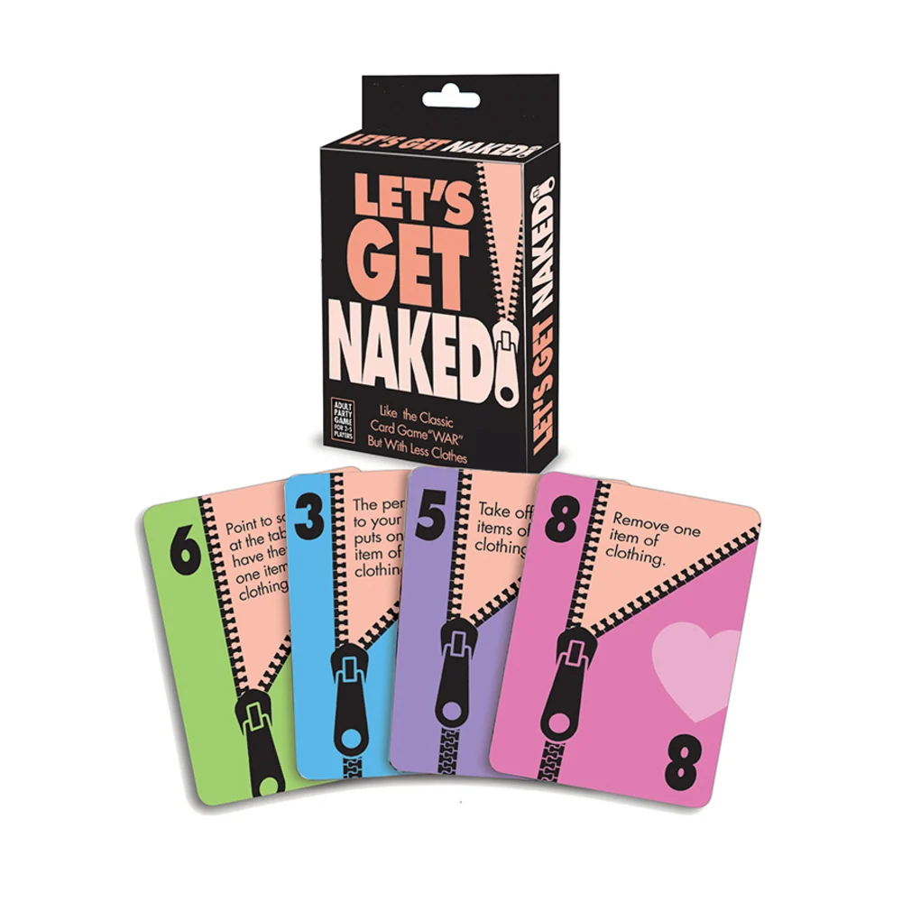 Little Genie Let's Get Naked 成人脱衣纸牌游戏