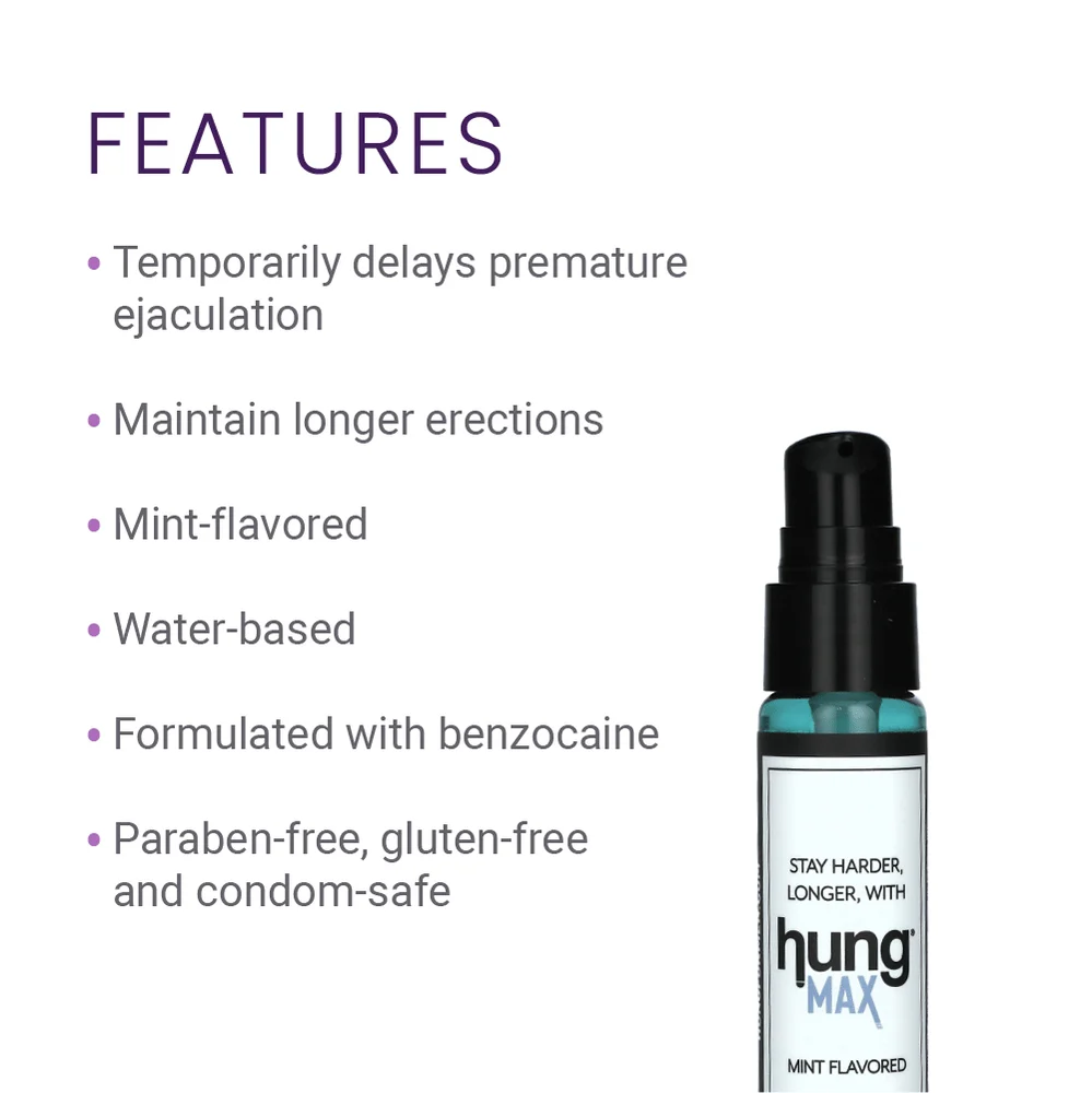 Hung  Max Climax Control Gel 1oz