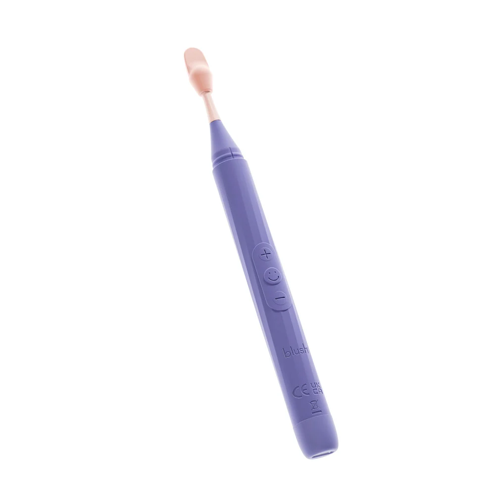 Blush Juno Oscillating Wand Clitoral Vibrator with 3 Attachments