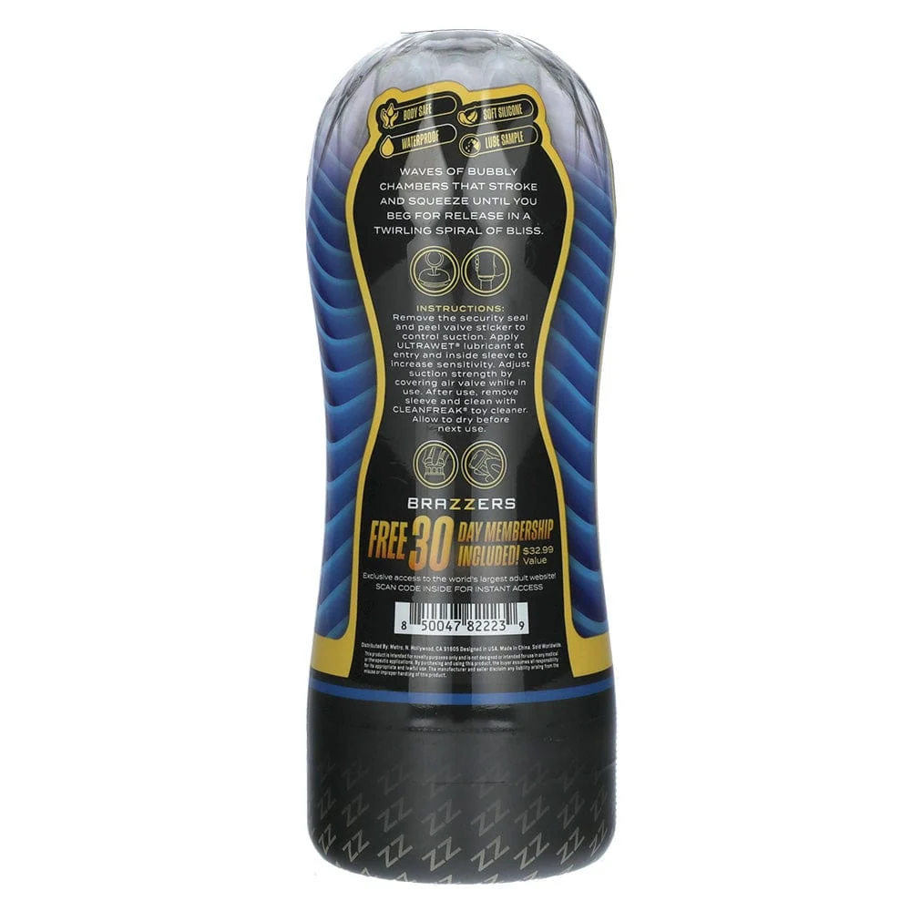 Brazzers Ultimate Stroker Cup with Soft Sleeve and Free Membership