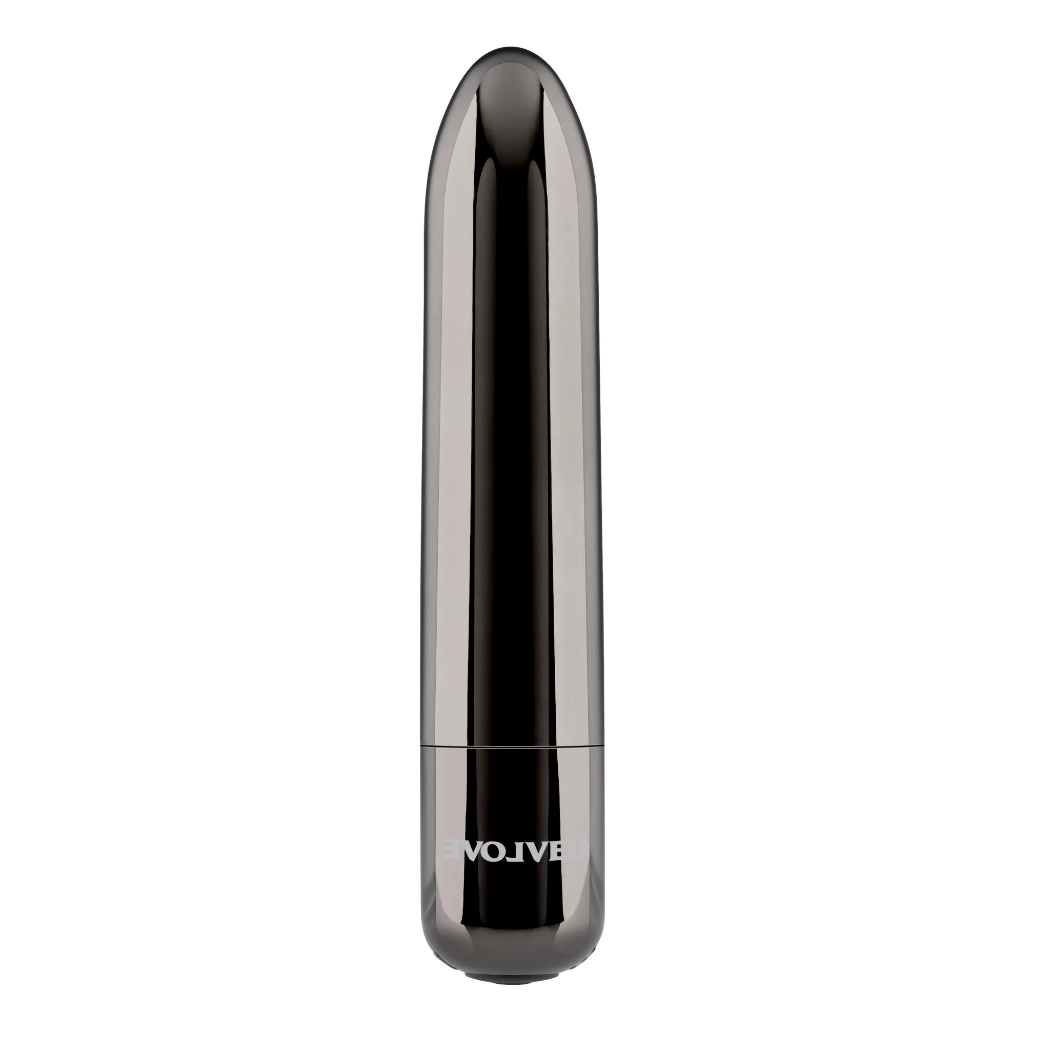 Evolved Real Simple Rechargeable Black Chrome Bullet