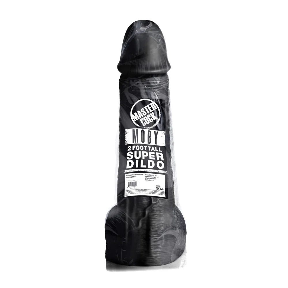 Master Cock Moby 2 Foot Tall Super Dildo in Firm PVC