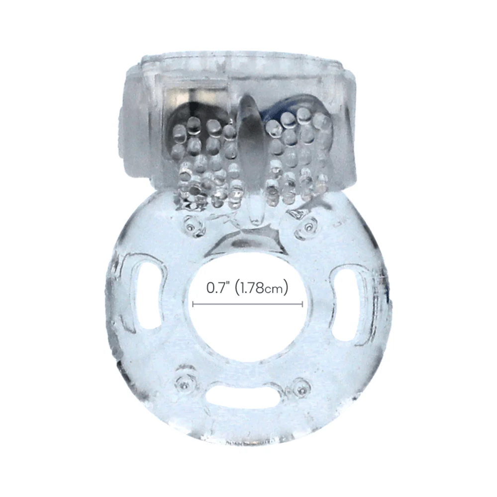 Brahma Vibrating Rodeo Ring Disposable Pleasure Ring