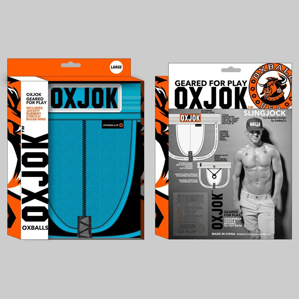 OXJOK Slingjock Upthrust Slider-Strap Jockstrap for Daily Wear