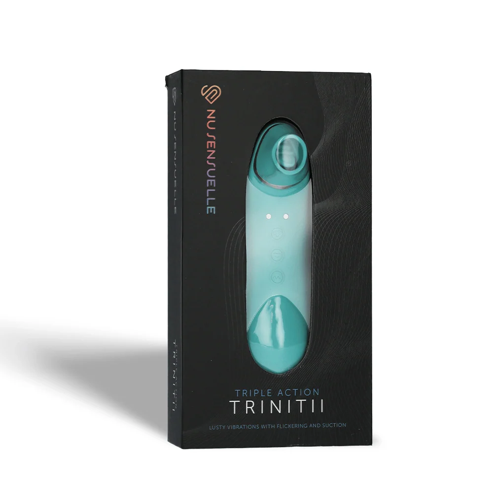 Nu Sensuelle Trinitii Tongue Vibe in 18k Gold